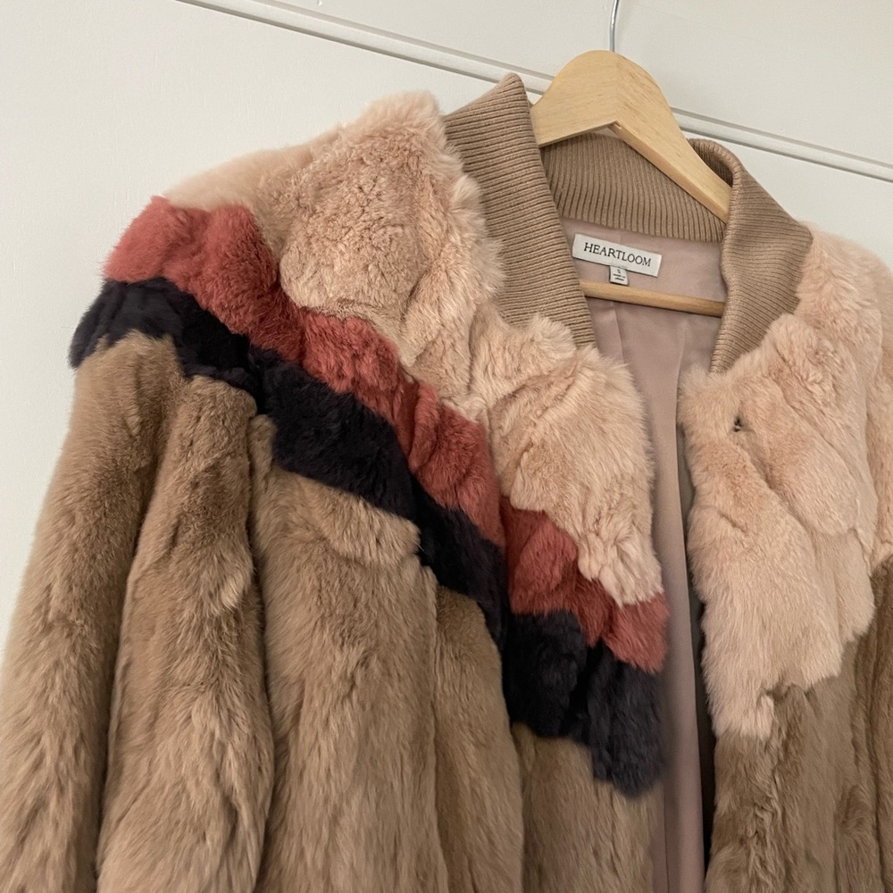Heartloom • Meg Rabbit Fur Jacket - Picture 7 of 11